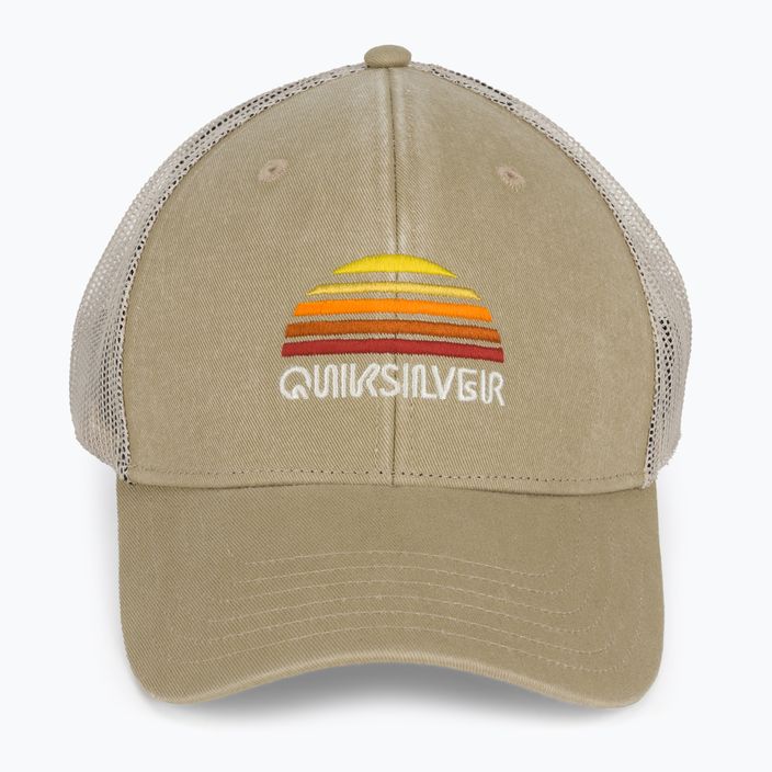 Men's baseball cap Quiksilver Stringer dark khaki 4