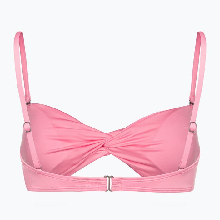 Swimsuit top Billabong Sol Searcher Drapped Bandeau pink daze 2