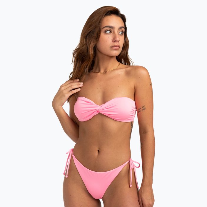 Swimsuit top Billabong Sol Searcher Drapped Bandeau pink daze 4