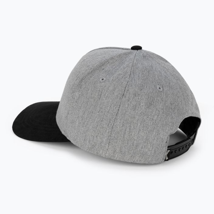 Men's baseball cap Billabong Stacked Snapback grey heather 3