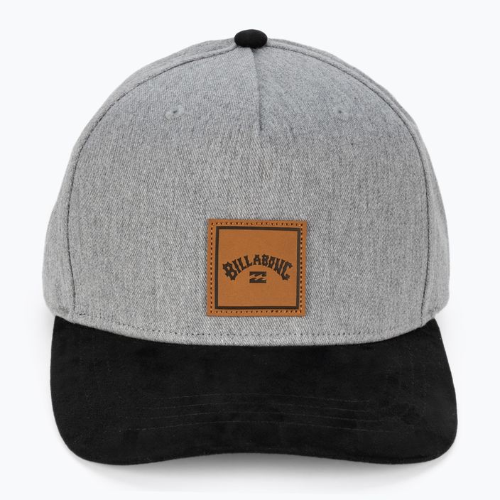 Men's baseball cap Billabong Stacked Snapback grey heather 4