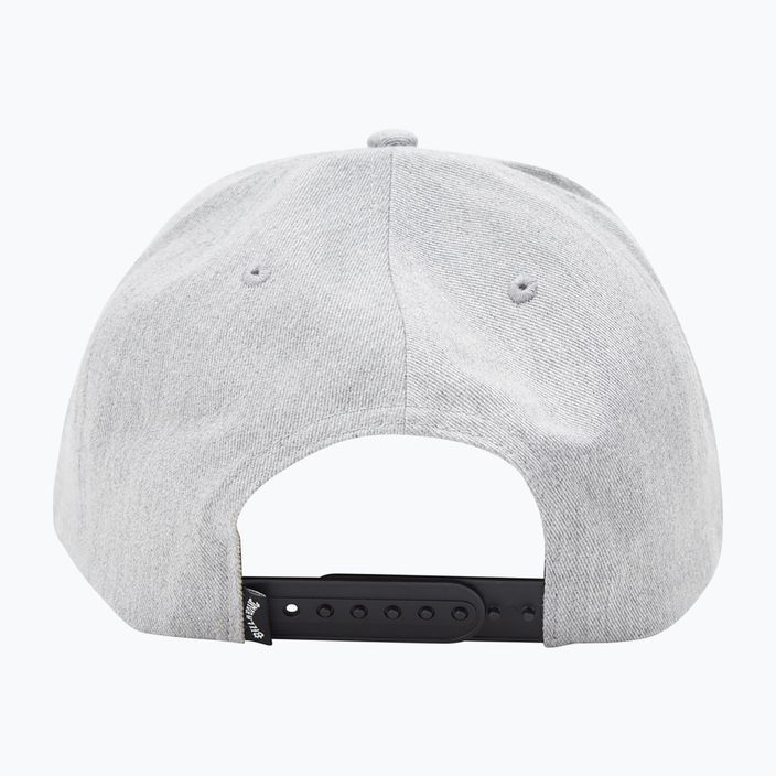 Men's baseball cap Billabong Stacked Snapback grey heather 7
