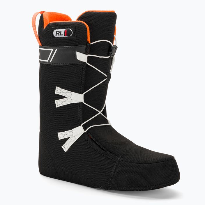 Men's DC Phase Boa grey/black/orange snowboard boots 5