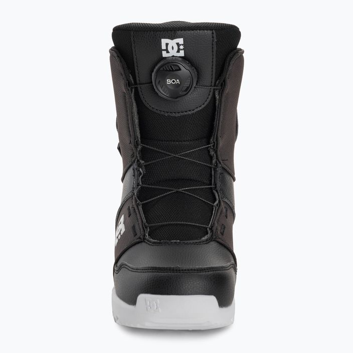 Children's snowboard boots DC Youth Scout black/white 3