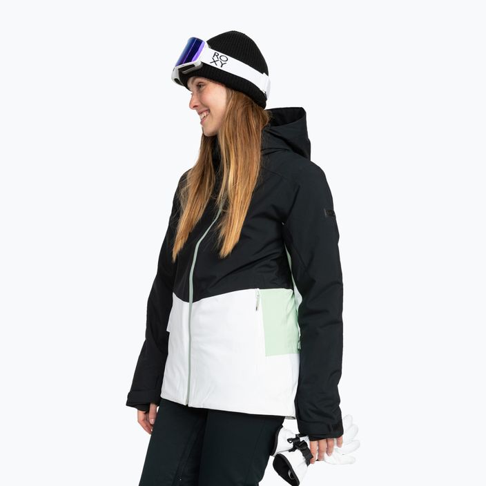 Women's snowboard jacket ROXY Peakside true black 2