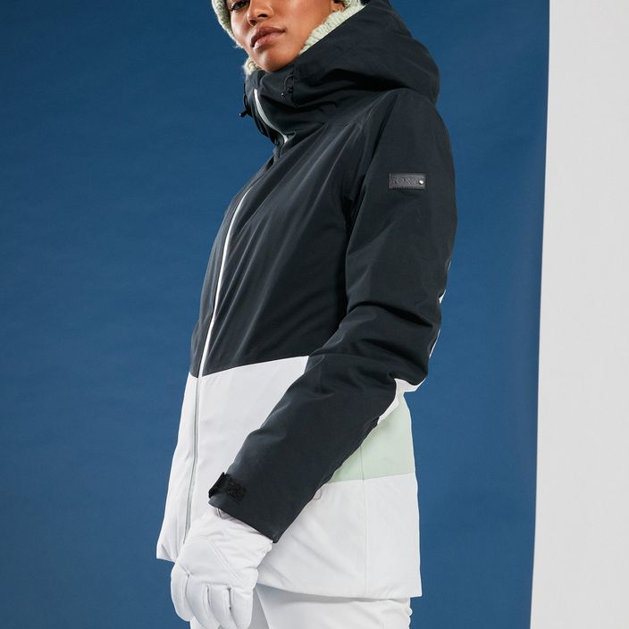 Women's snowboard jacket ROXY Peakside true black 11