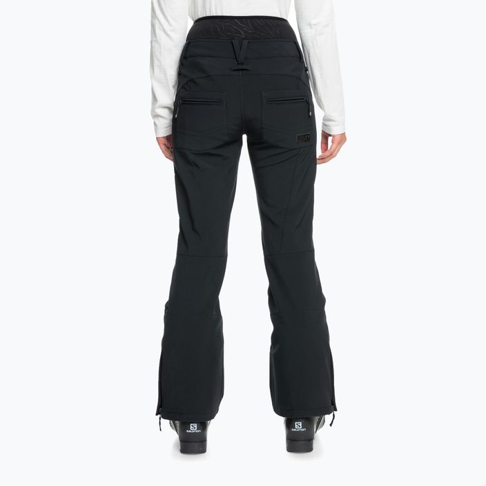 Women's snowboard trousers ROXY Rising High Short true black 3