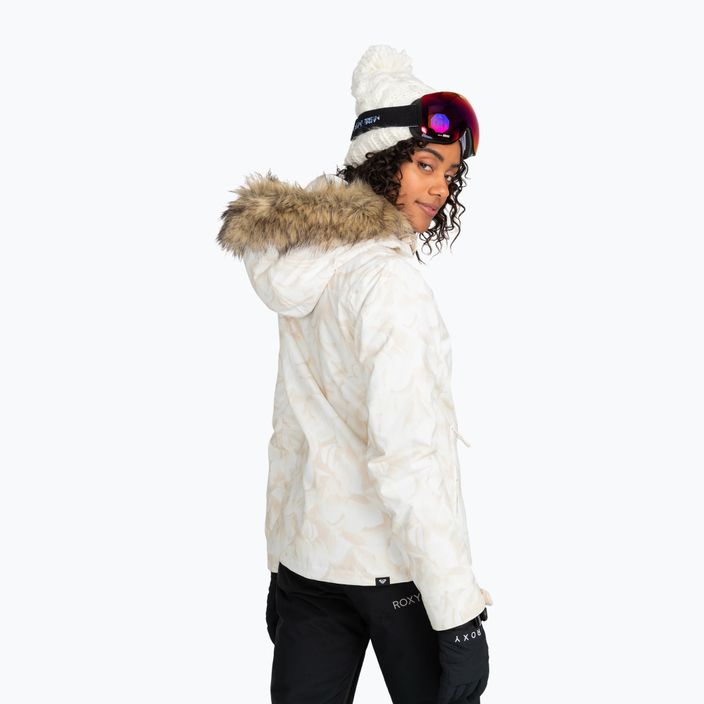 Women's snowboard jacket ROXY Jet Ski egret glow 3