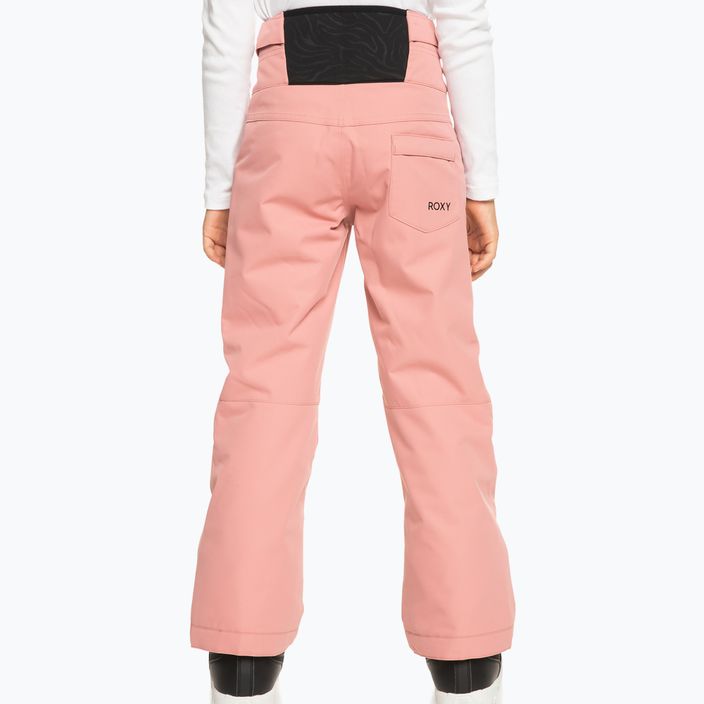 Children's snowboard trousers ROXY Diversion Girl dusty rose 2