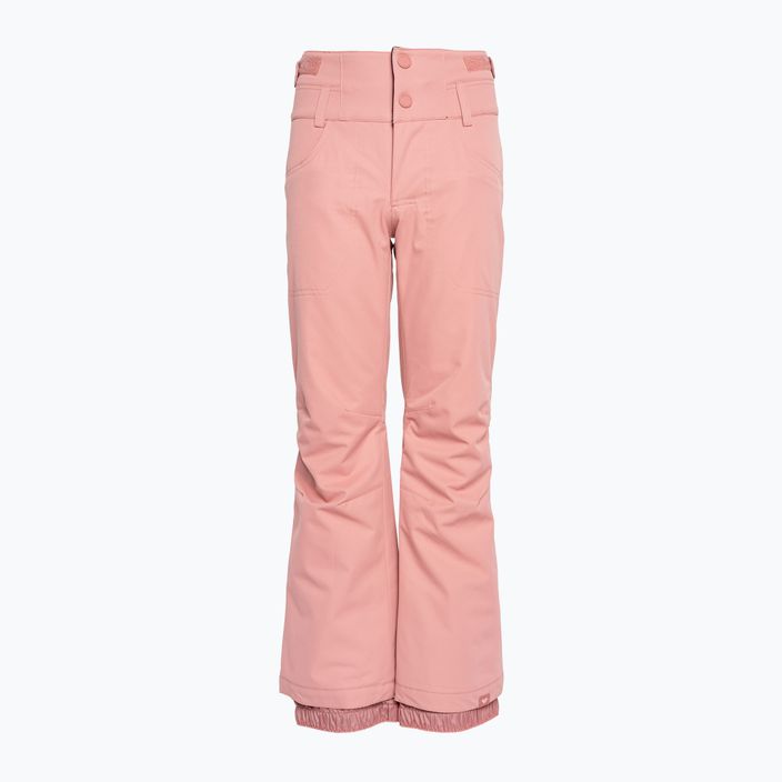Children's snowboard trousers ROXY Diversion Girl dusty rose 3