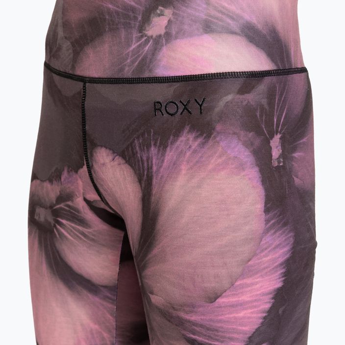 Women's thermal trousers ROXY Daybreak Bottom true black pansy pansy 3