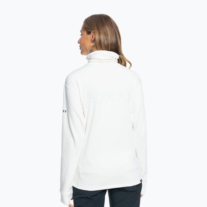 Women's ROXY Vertere Full Zip sweatshirt egret 2
