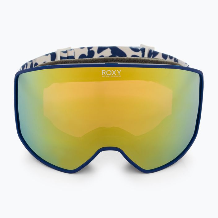 Women's ROXY Storm Peak chic/gold ml snowboard goggles 2