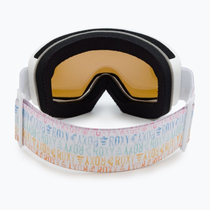 Women's snowboard goggles ROXY Izzy sapin white/blue ml 2