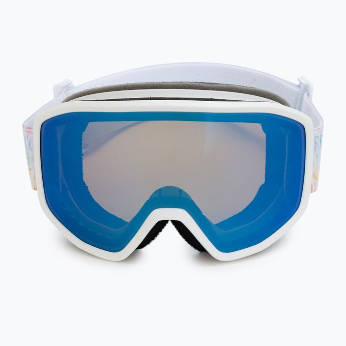 Women's snowboard goggles ROXY Izzy sapin white/blue ml 3