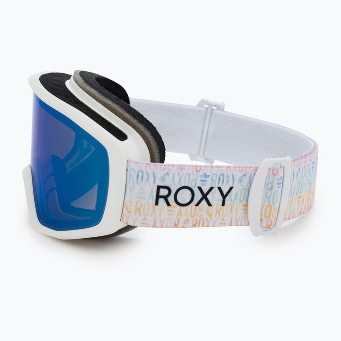 Women's snowboard goggles ROXY Izzy sapin white/blue ml 4