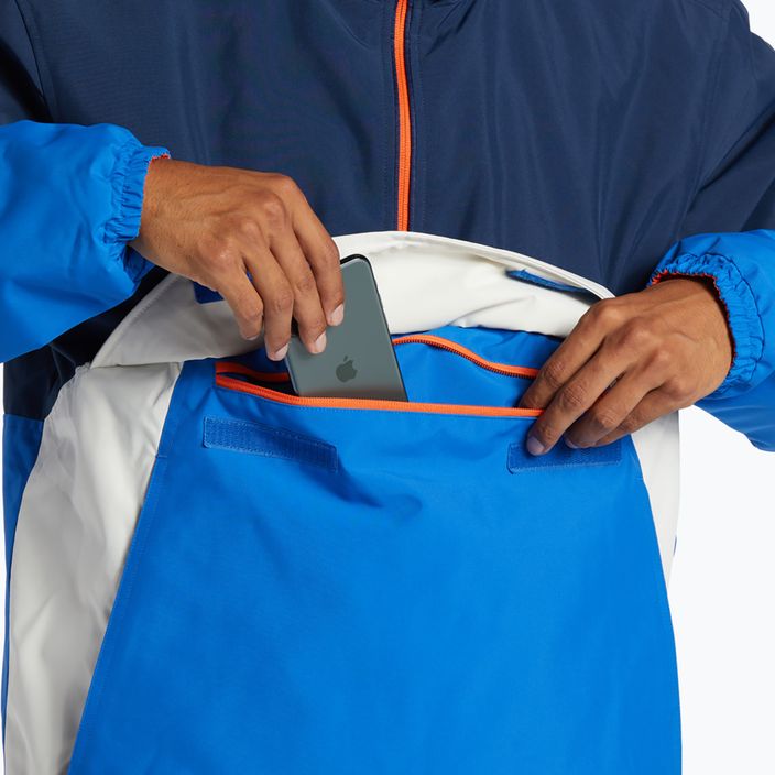 Men's DC Nexus Reversible Anorak dress blue snowboard jacket 4