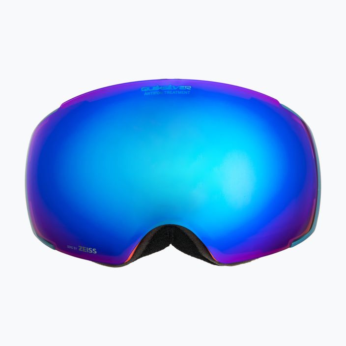 Quiksilver Greenwood S3 majolica blue / clux red mi snowboard goggles 7
