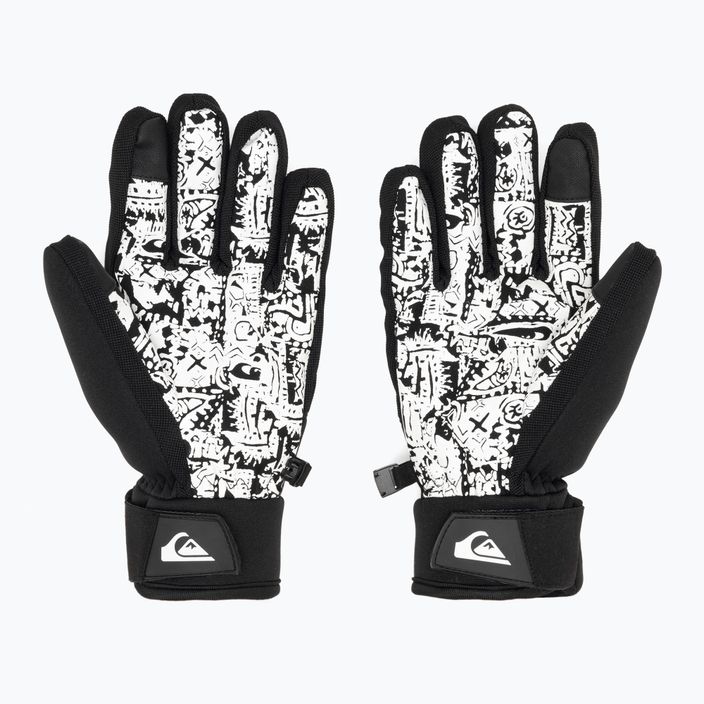 Men's Quiksilver Method snowboard gloves true black 2