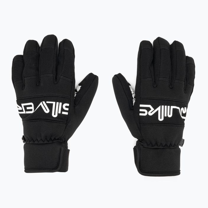 Men's Quiksilver Method snowboard gloves true black 3