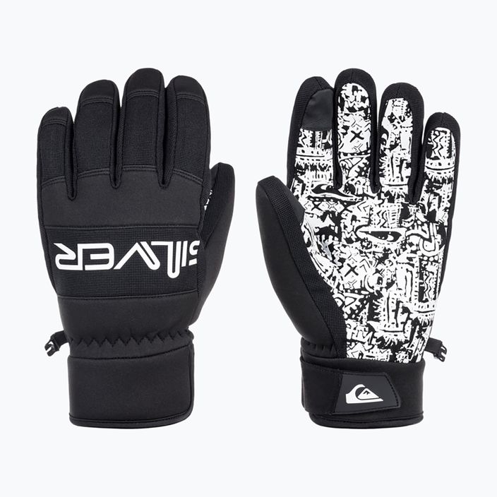 Men's Quiksilver Method snowboard gloves true black 5