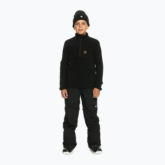 Quiksilver Estate Youth children's snowboard trousers true black 7