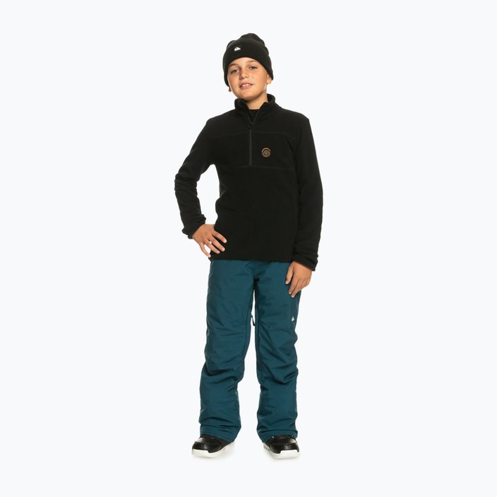 Quiksilver Estate Youth majolica blue children's snowboard trousers 6