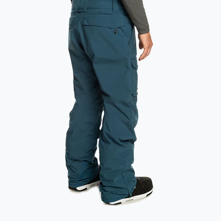 Men's snowboard trousers Quiksilver Utility majolica blue 3