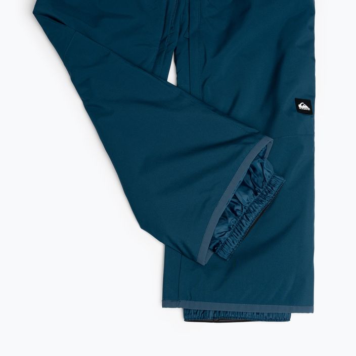 Quiksilver children's snowboard trousers Mash Up Bib majolica blue 11
