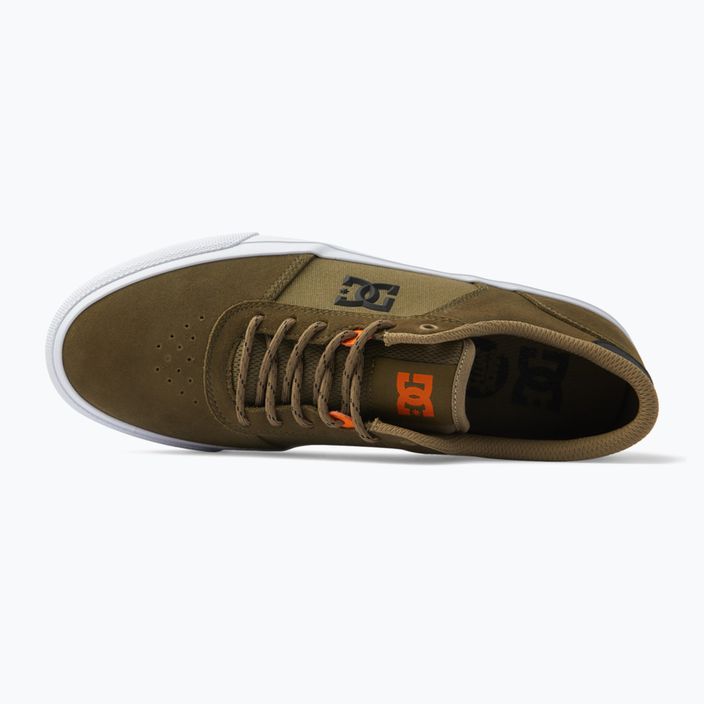 DC Teknic olive camo men's shoes 11