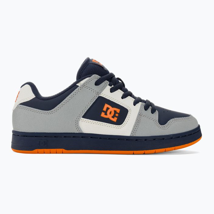 DC Manteca 4 dc navy/orange men's shoes 2