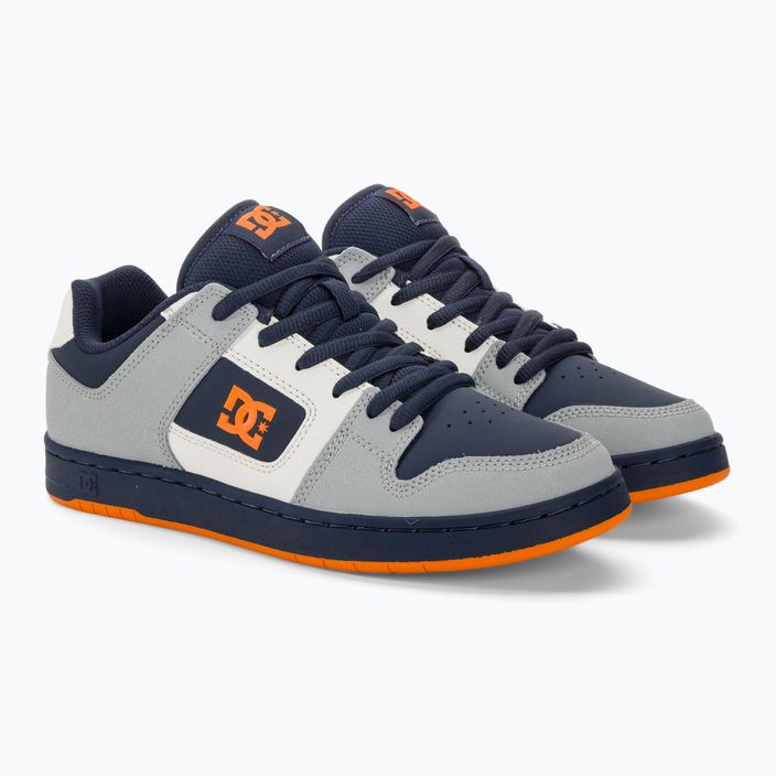 DC Manteca 4 men's shoes dc navy/orange 4