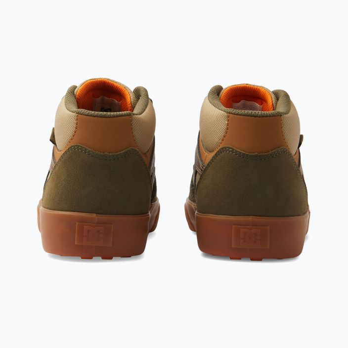 DC Kalis Vulc Mid Wnt brown/dark chocolate men's shoes 11