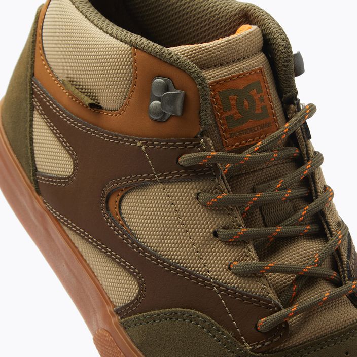 DC Kalis Vulc Mid Wnt brown/dark chocolate men's shoes 12