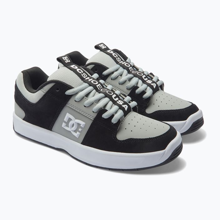 DC Lynx Zero men's shoes black/grey/white 7