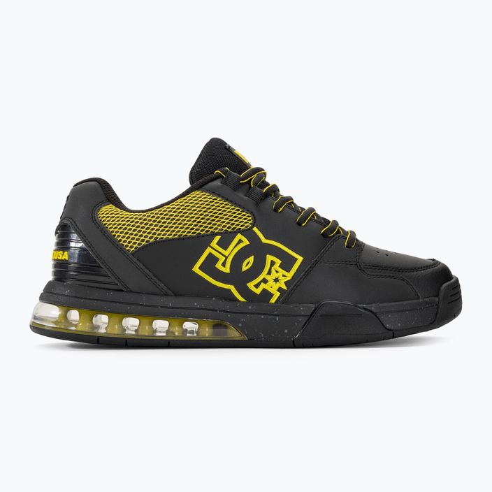 DC Versatile Le black/yellow men's shoes 2