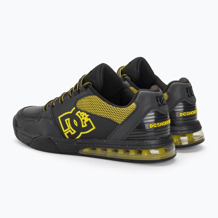 DC Versatile Le black/yellow men's shoes 3