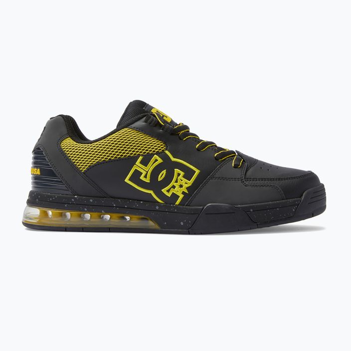 DC Versatile Le black/yellow men's shoes 8