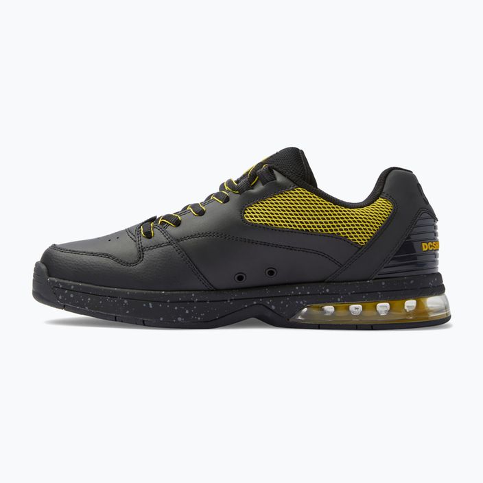 DC Versatile Le black/yellow men's shoes 9