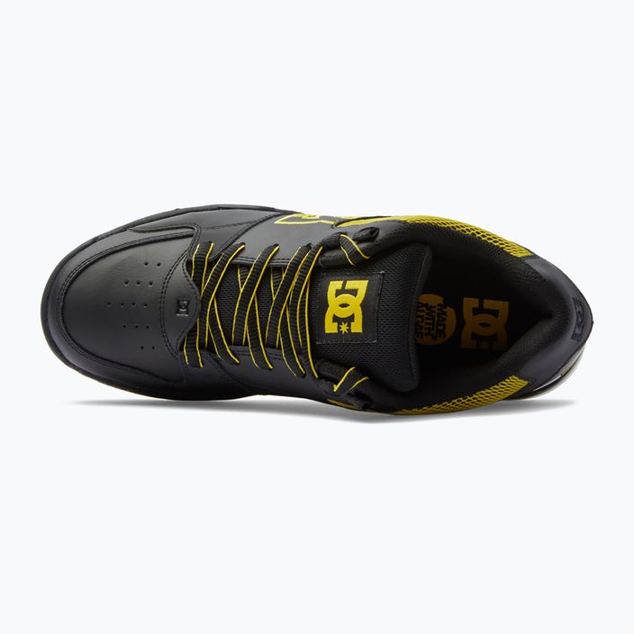 DC Versatile Le black/yellow men's shoes 13