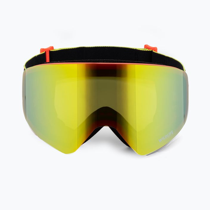 VonZipper Encore red snowboard goggles 2