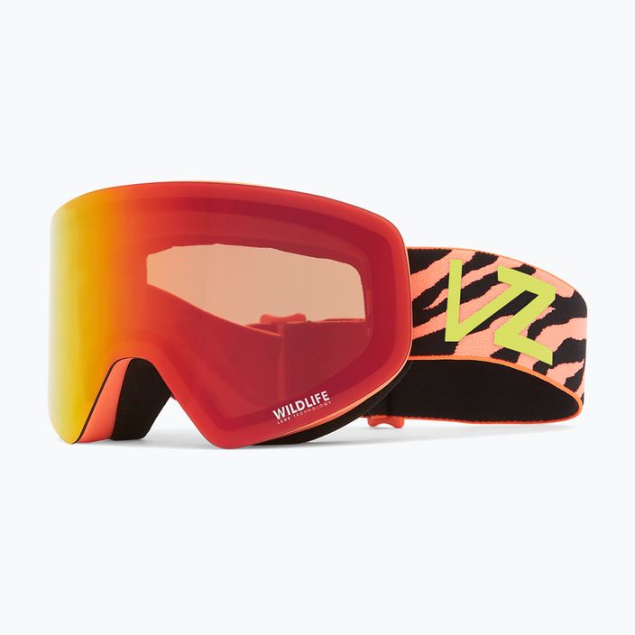 VonZipper Encore red snowboard goggles 5