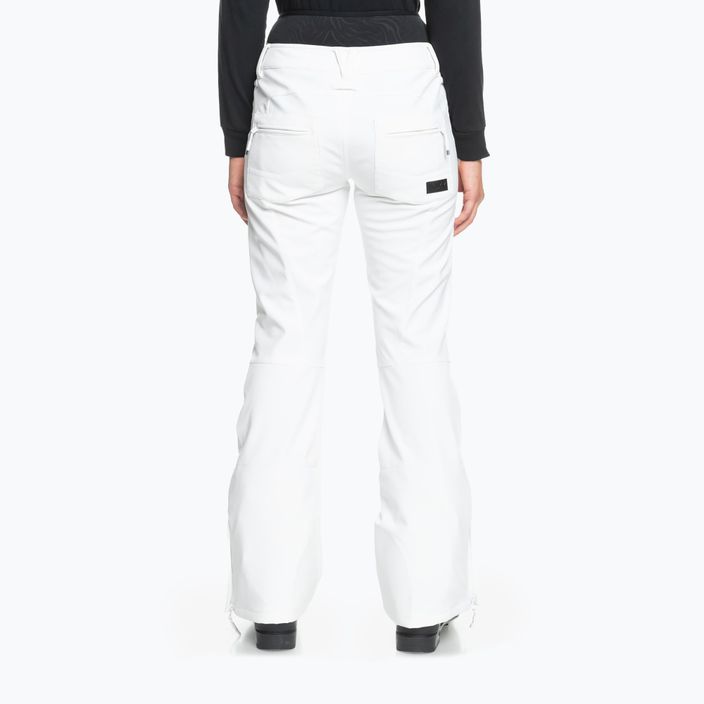 Women's snowboard trousers ROXY Rising High bright white 3