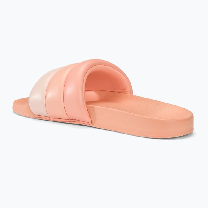 ROXY Puff It peaches women's slides 3