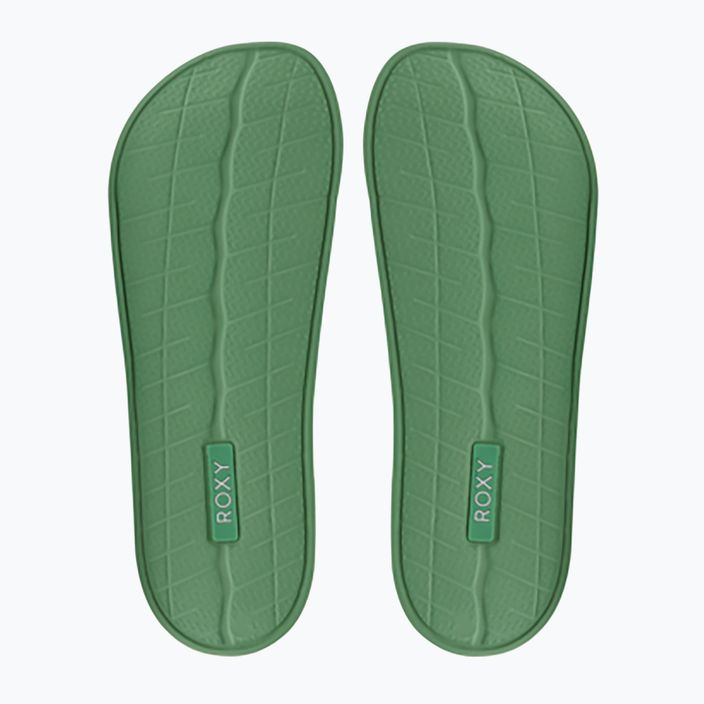 Women's flip-flops ROXY Slippy II green 6
