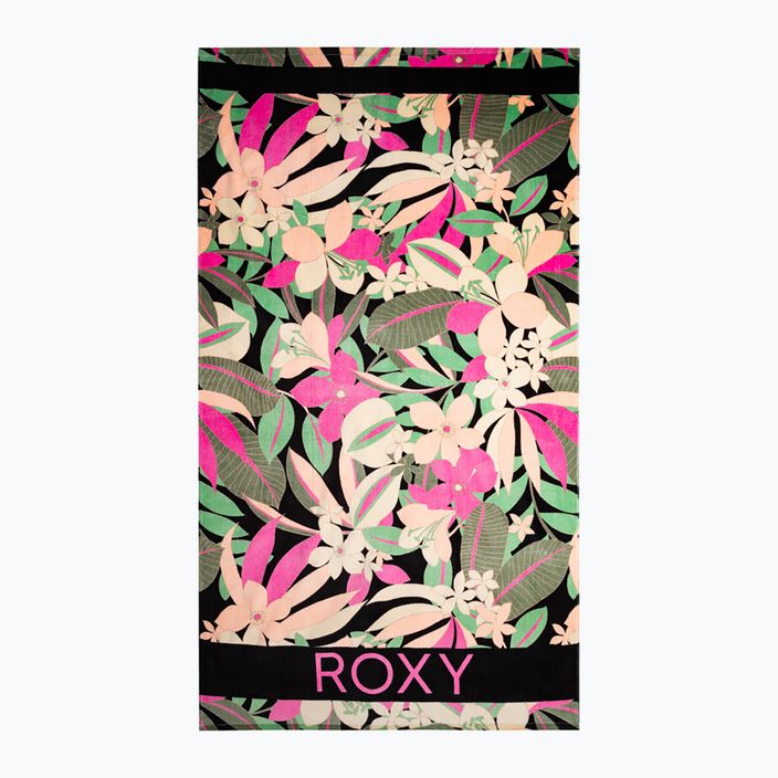 ROXY Cold Water Printed towel anthracite palm song axs