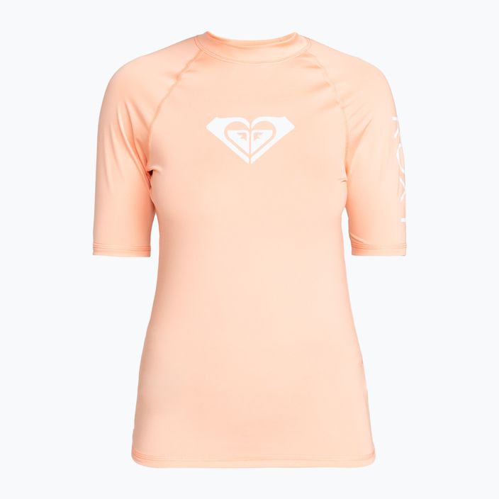 Women's swimming t-shirt ROXY Whole Hearted salmon 6