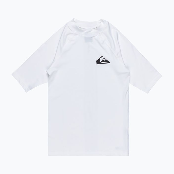 Quiksilver Everyday UPF50 white junior swim shirt