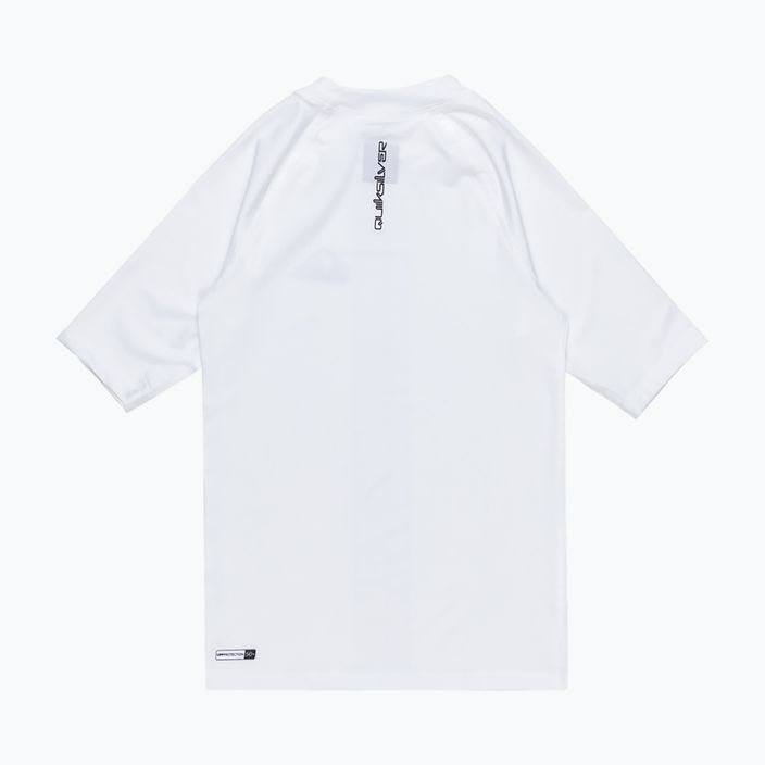 Quiksilver Everyday UPF50 white junior swim shirt 2