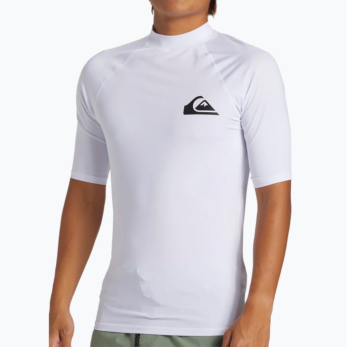 Quiksilver Everyday UPF50 white men's swim shirt 4